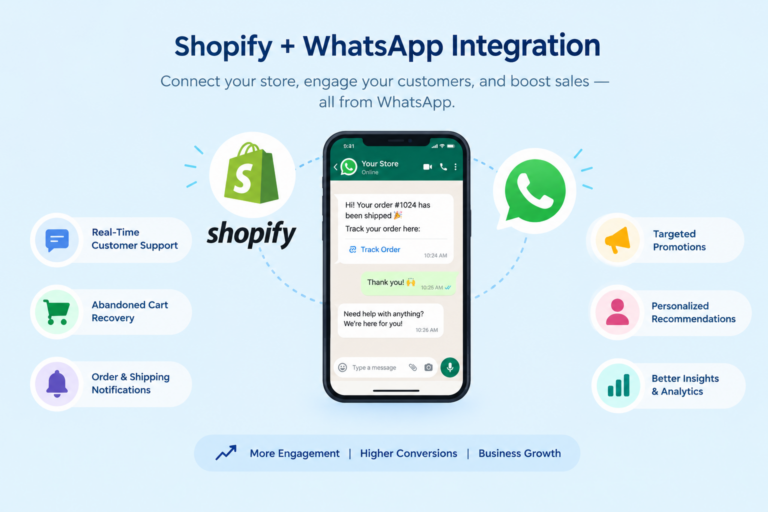 How to Connect Shopify with WhatsApp for Better Customer Engagement